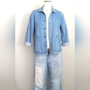 J. CREW Jean Denim Jacket